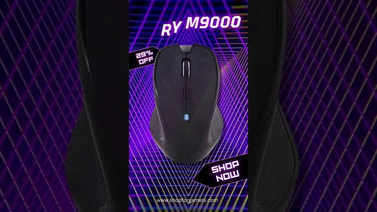 Cliry M9000 1600 DPI Gaming Mouse #gamingmouse #shorts #gamingmice #delux #wirelessmouse