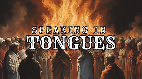 "Speaking in Tongues" - Worship Service - September 8, 2024