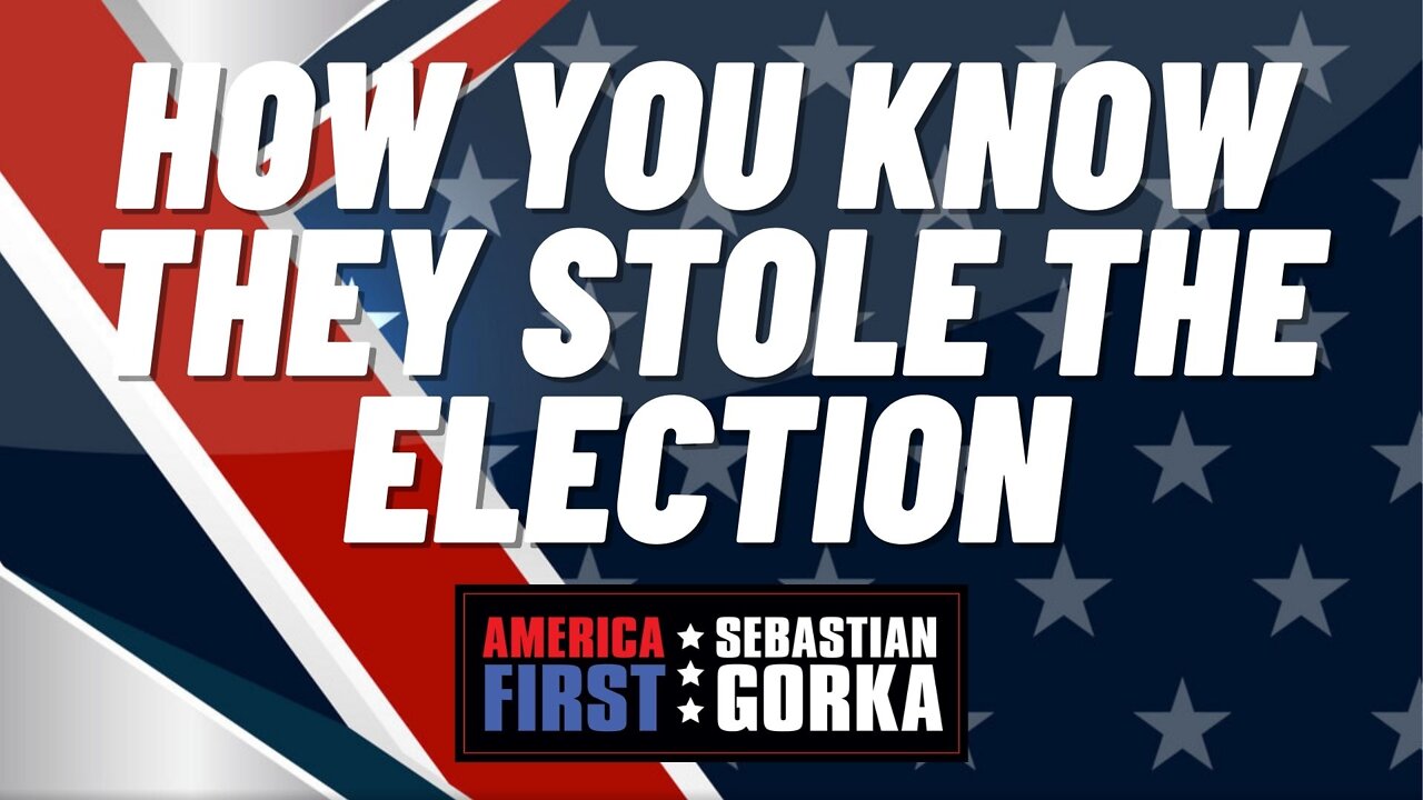 How you know they Stole the Election. Chris Kohls with Sebastian Gorka on AMERICA First