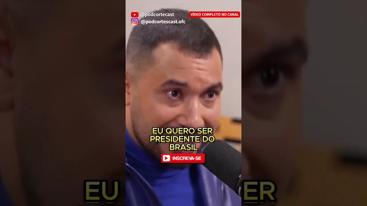 EU QUERO SER PRESIDENTE DO BRASIL #shorts #gildovigor #bbb #bigbrotherbrasil #presidentebrasil