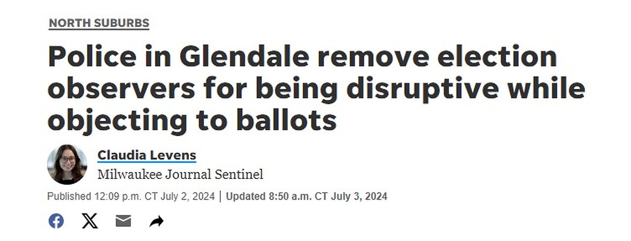 Wisconsin Election Commission Ignores Court Ruling - Media Goes For The Ride