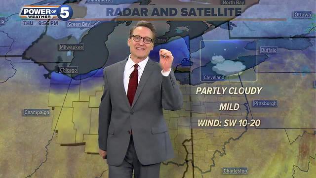 Thursday Evening Weather