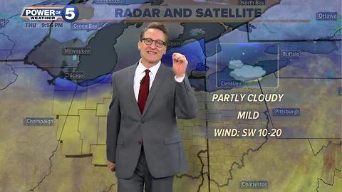 Thursday Evening Weather