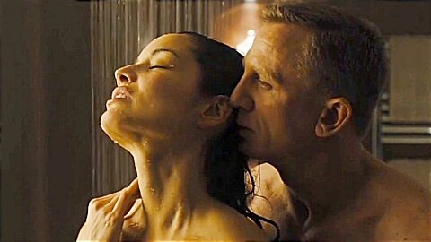 James Bond and Severine Romantici Scene.