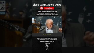 PQ LULA NÃO FUGIU? #shorts #lula #pt