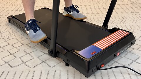 Treadmill Under Desk Walking Pad, Folding Treadmill for Home Office with Remote Control LED Display