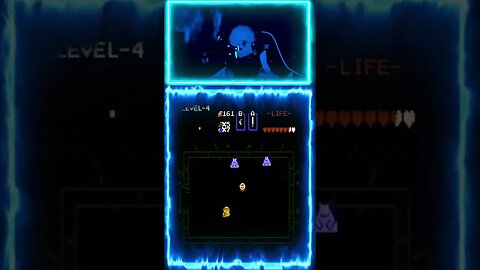 Trying to navigate #NES #Zelda in the dark - no candle (MUSICnGAMING) #shorts