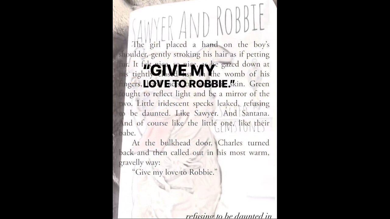 refusing to be daunted in Sawyer And Robbie