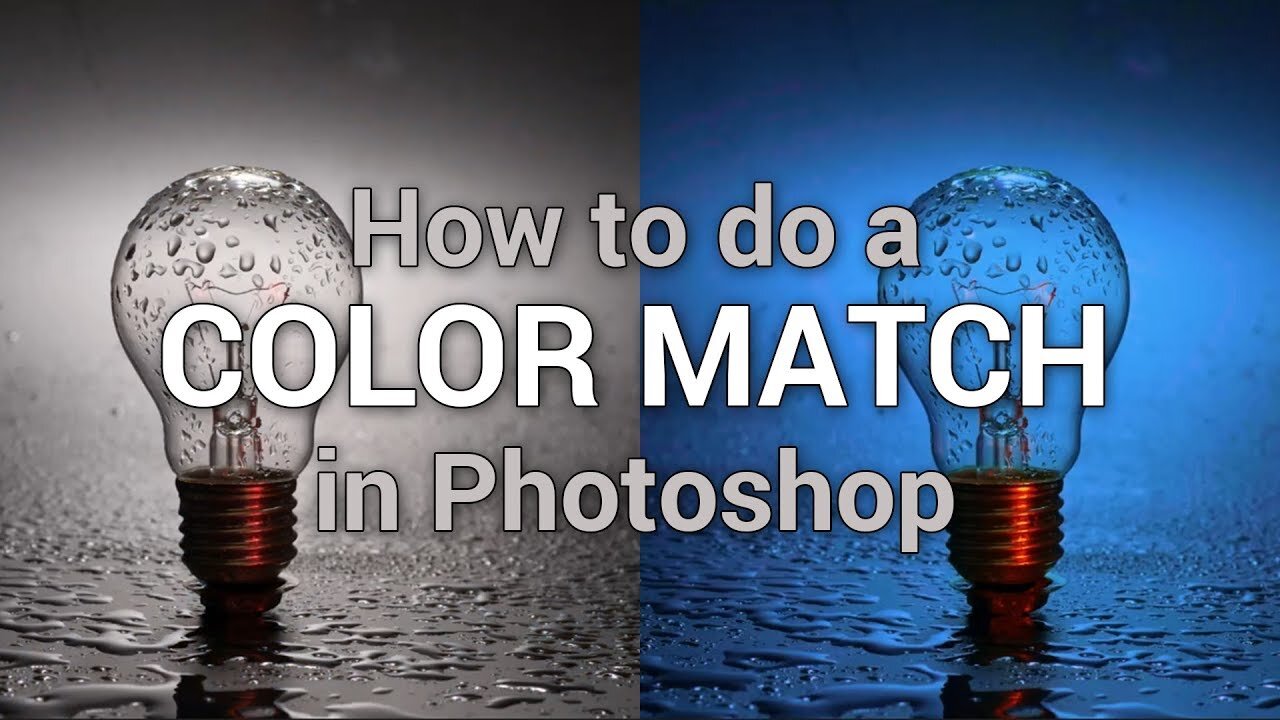 How to do a color match in Photoshop