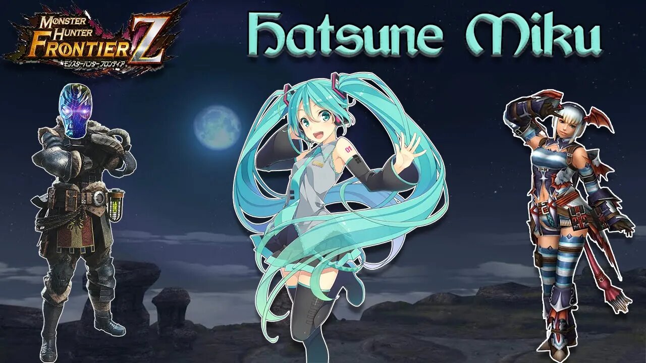 Frontier Fights: Hatsune Miku | Monster Hunter Frontier Z