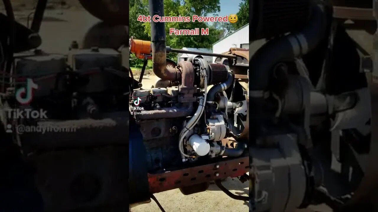 #4bt #Cummins #Farmall M Gets More Power @Barry Whitley