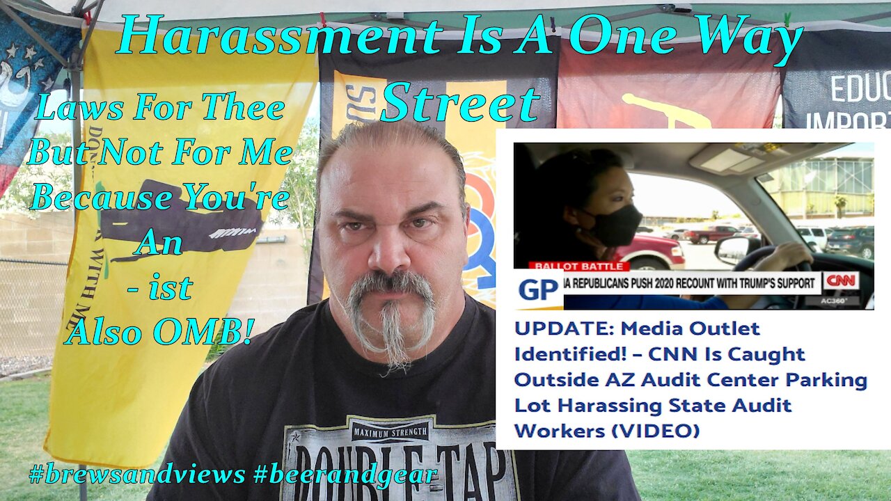 Harassment At The Az Audit. CNN "Allegedly" Harassing Audit Workers.