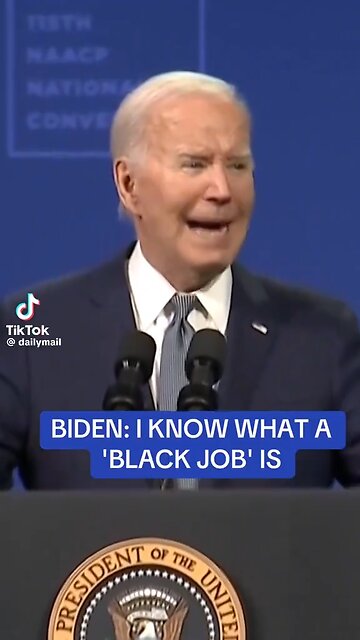 Biden "I know what a BLACK JOB is"