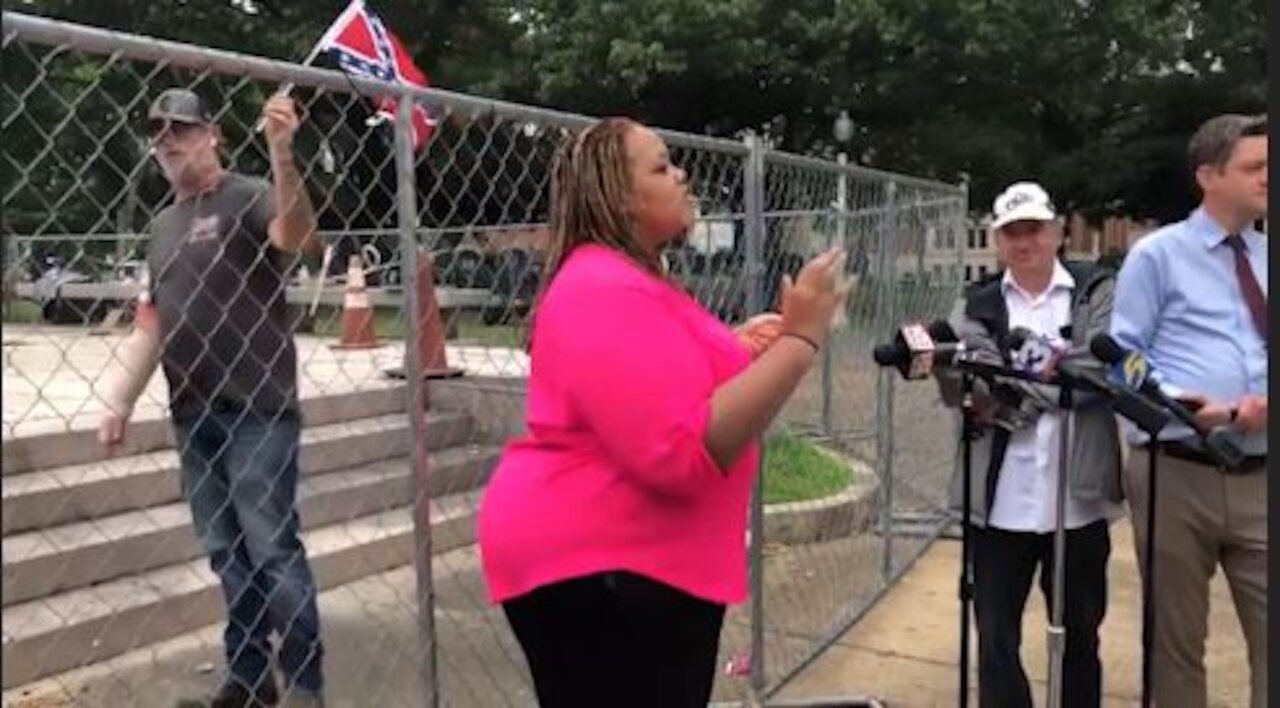 Heated Exchange between County Commissioner and Volunteer