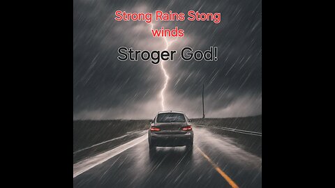 Trust God in the storm!