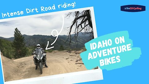 Motorcycle Riding Adventure Idaho Mountains