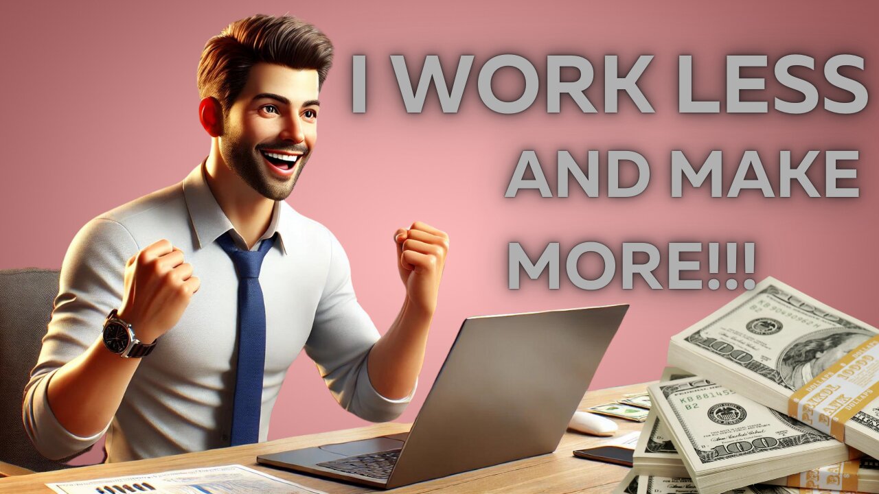 Learn How To Work Less And Make More Money