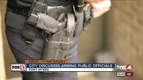 City discusses arming pubic officials