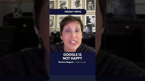 Google is not happy