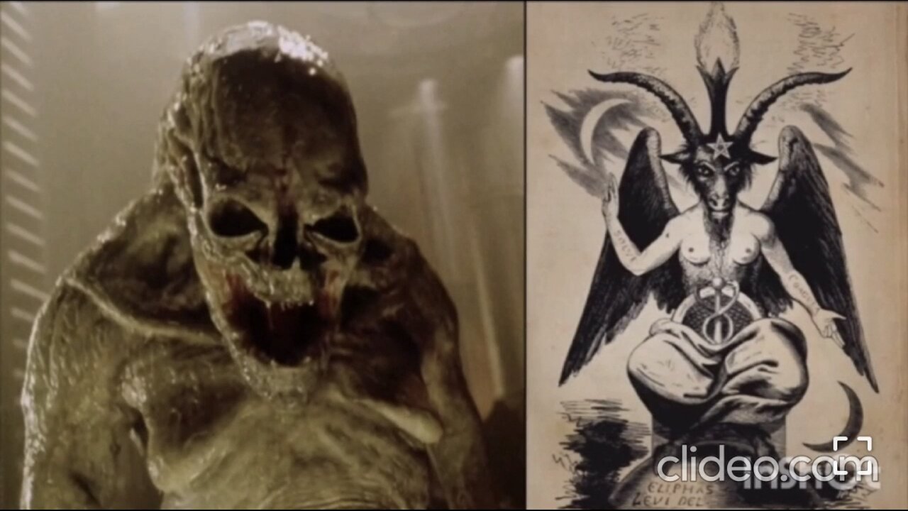 THE SYMBOLS ABOUT BAPHOMET - YOUR RULERS ARE DRAGONS & REPTOS