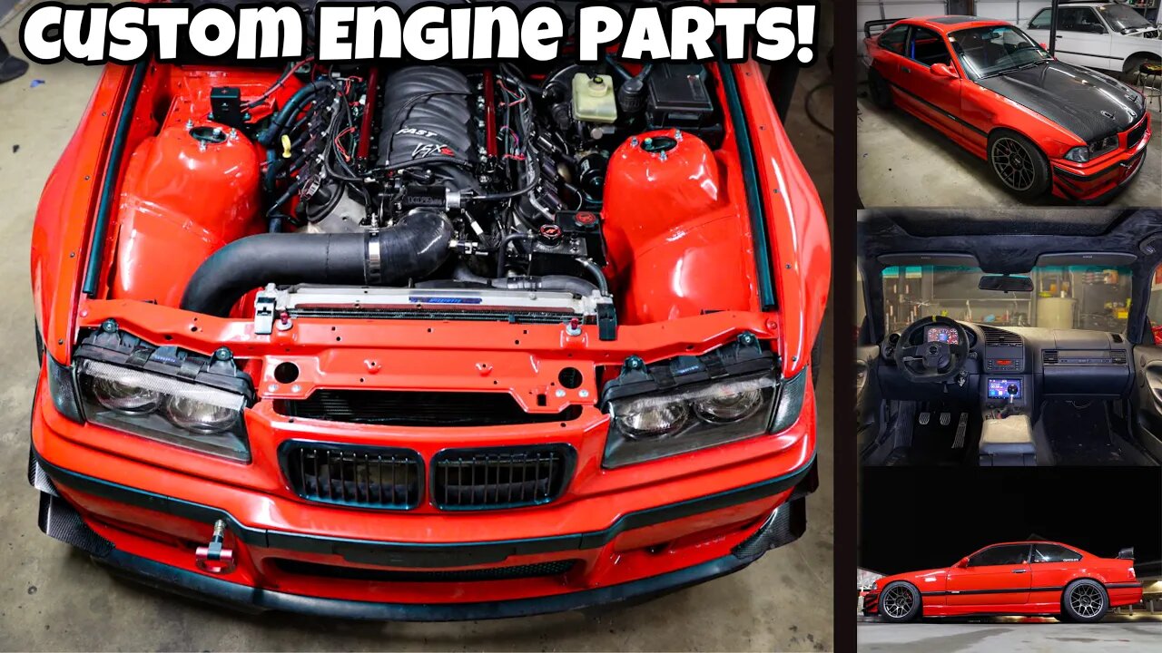 LS Swap BMW E36 M3 - Fabricating and Installing Custom Engine Parts