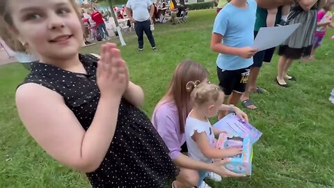 Василиса участвовала в первом районном ползунковом забеге посвященном дню посёлка Чернянка.