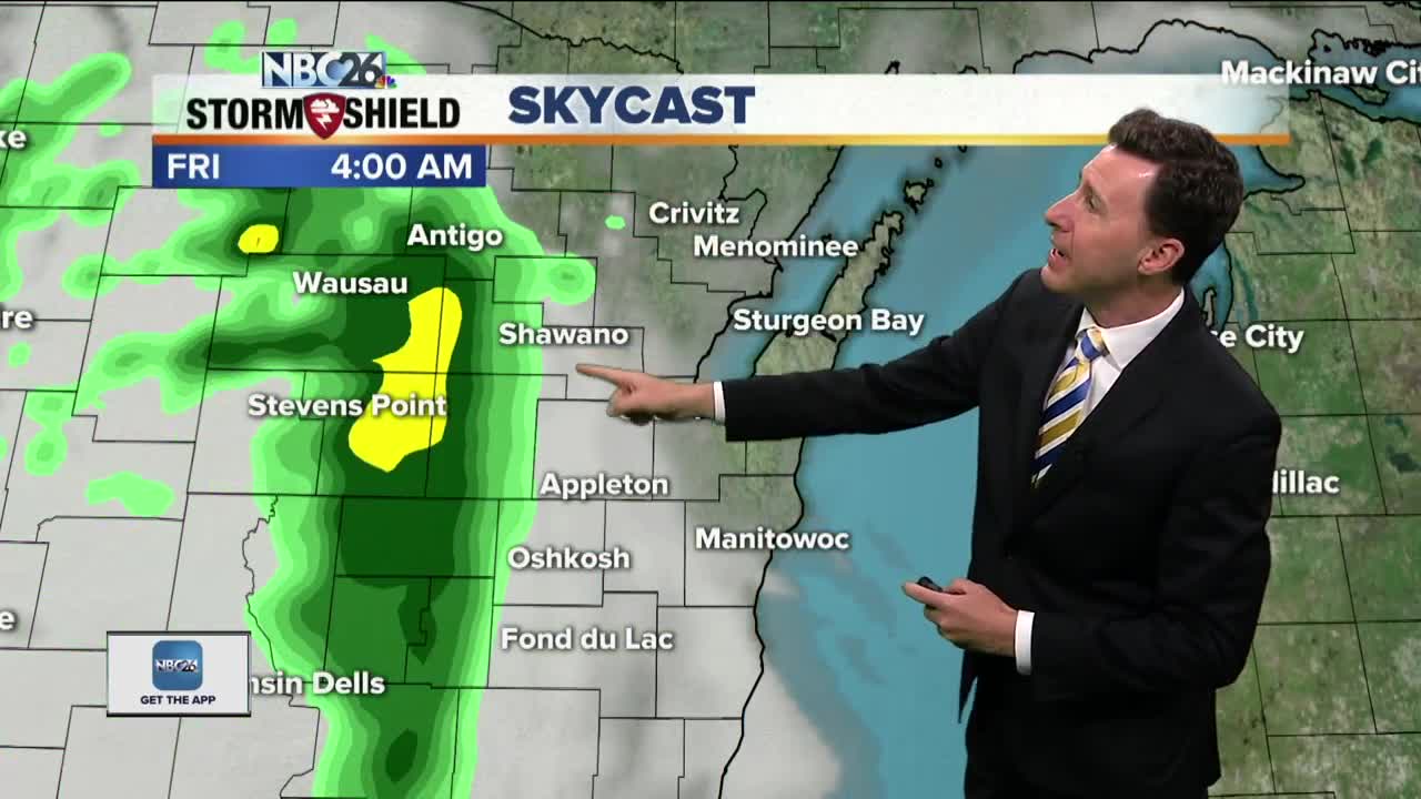 Michael Fish's NBC26 weather forecast