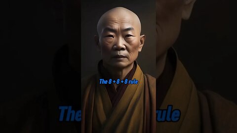 The 8-8-8 rule #reminder #lifelessons #motivation #positivevibes #shorts
