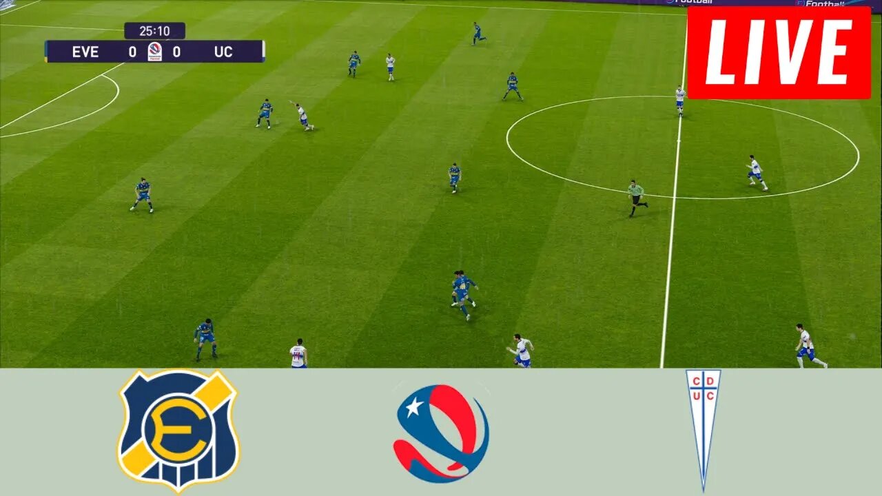 Everton vs Universidad Catolica - Primera Division 2022-23 CHILE - Full Match Today PES 21