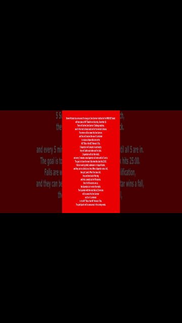 New Never Before Seen Match in WWE Announced By Shawn Michaelsfor for NXT DeadlneMAGIX AVC AAC MP4 m