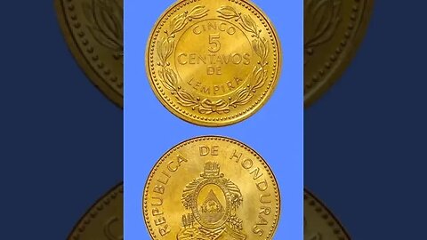 HONDURAS 5 CENTAVOS 1998.#shorts @COINNOTESZ #honduras