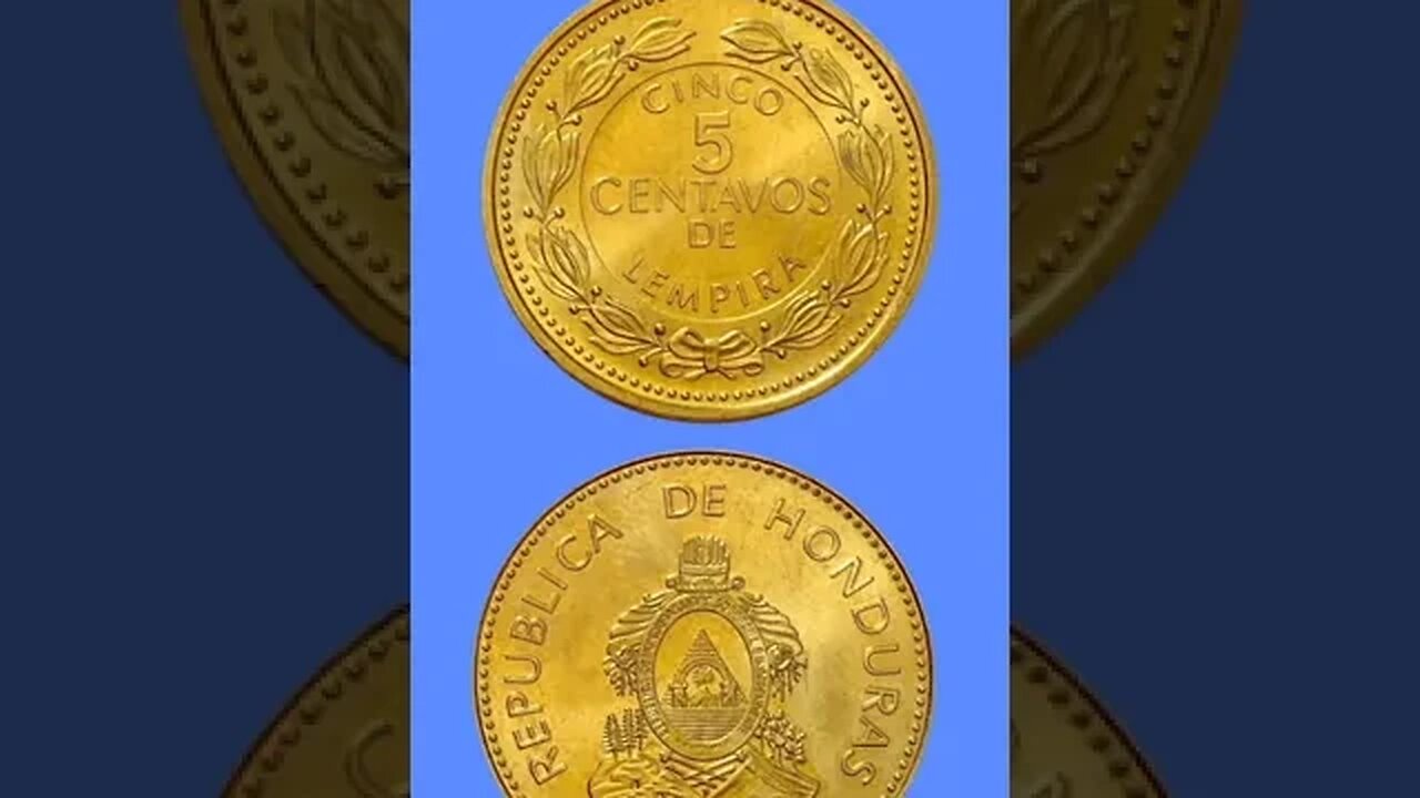 HONDURAS 5 CENTAVOS 1998.#shorts @COINNOTESZ #honduras