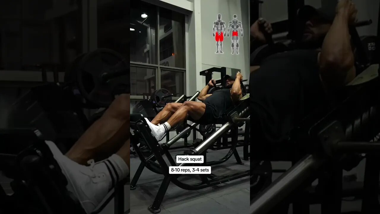 QUAD day 🔥 Like & save for later ✔ l DO THIS WORKOUT FOR LEG GROWTH #legday