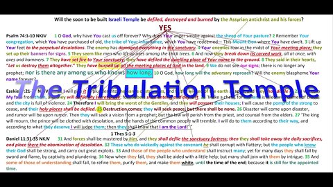 The Tribulation Temple