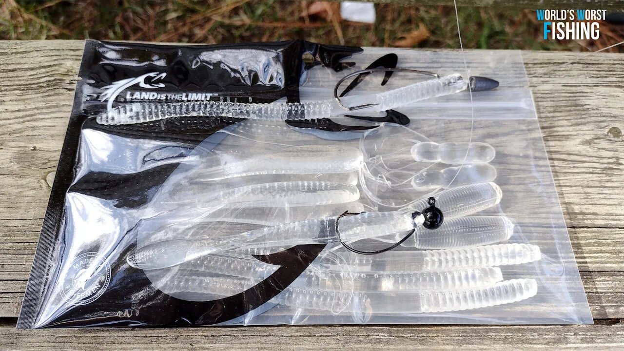 Will Bass Bite A CLEAR Bait?? Bait Blog & Clear Bait Challenge