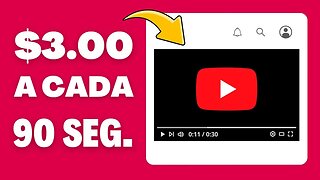 Gere $3,00 a Cada 90 Segundos Assistindo Vídeos! (Ganhar Dinheiro Online 2023)