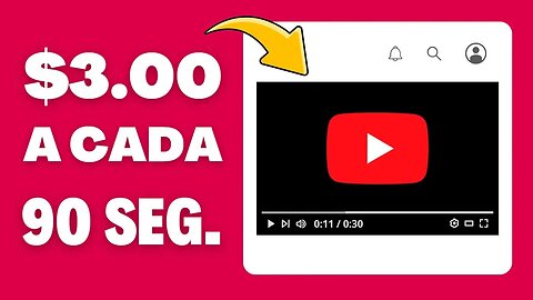 Gere $3,00 a Cada 90 Segundos Assistindo Vídeos! (Ganhar Dinheiro Online 2023)