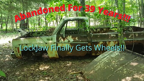 Abandoned in the woods for 39 years!! Will this 1975 C20 ever run again??? | Part 3 Running Gear