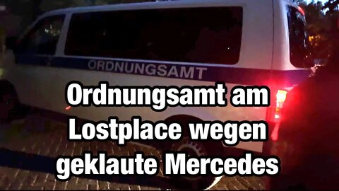 Mercedes Benz geklaut am #lostplace 👮‍♂️