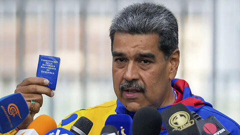 "Maduro Re-Elected as Venezuela's President Amid Opposition Rejection of Election Results"