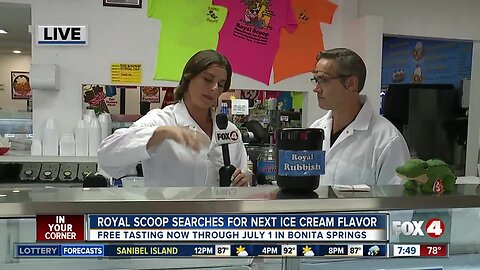 Royal Scoop Ice Cream searches for next official ice cream flavor
