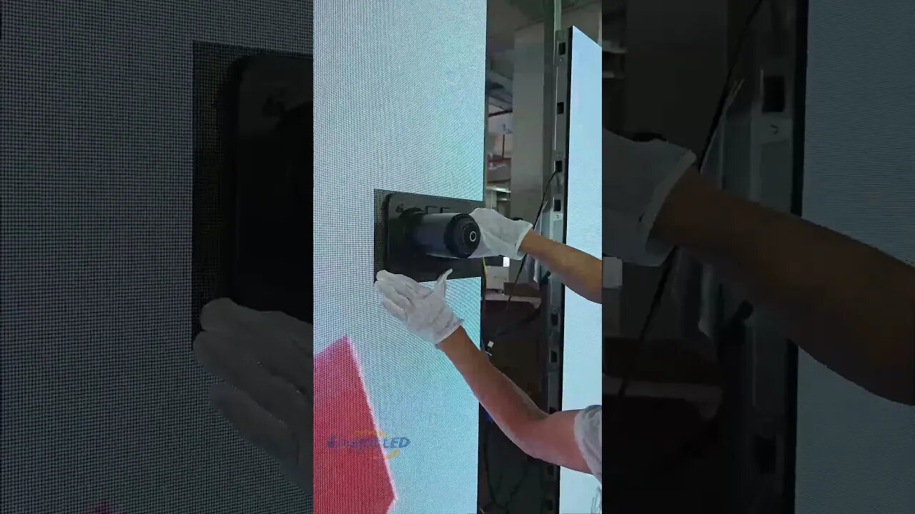 Is such an LED module very convenient?#eagerled #shorts #leddisplay #ledscreen #ledmodule #youtube
