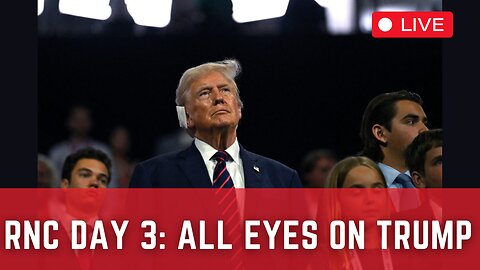 LIVE RNC Day 3 | RNC 2024 Milwaukee LIVE | JD VANCE | TRUMP