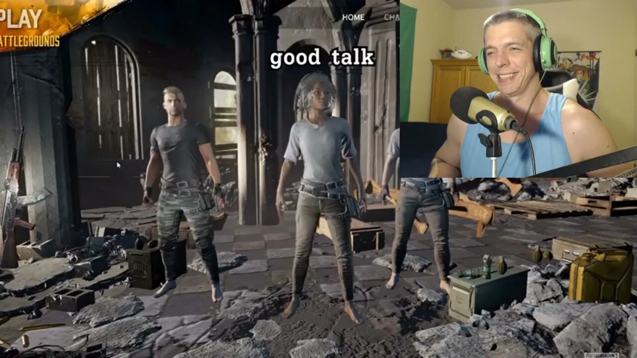 Random PlayerUnknown's Battlegrounds Bullshittery Part 2 by SovietWomble Reaction