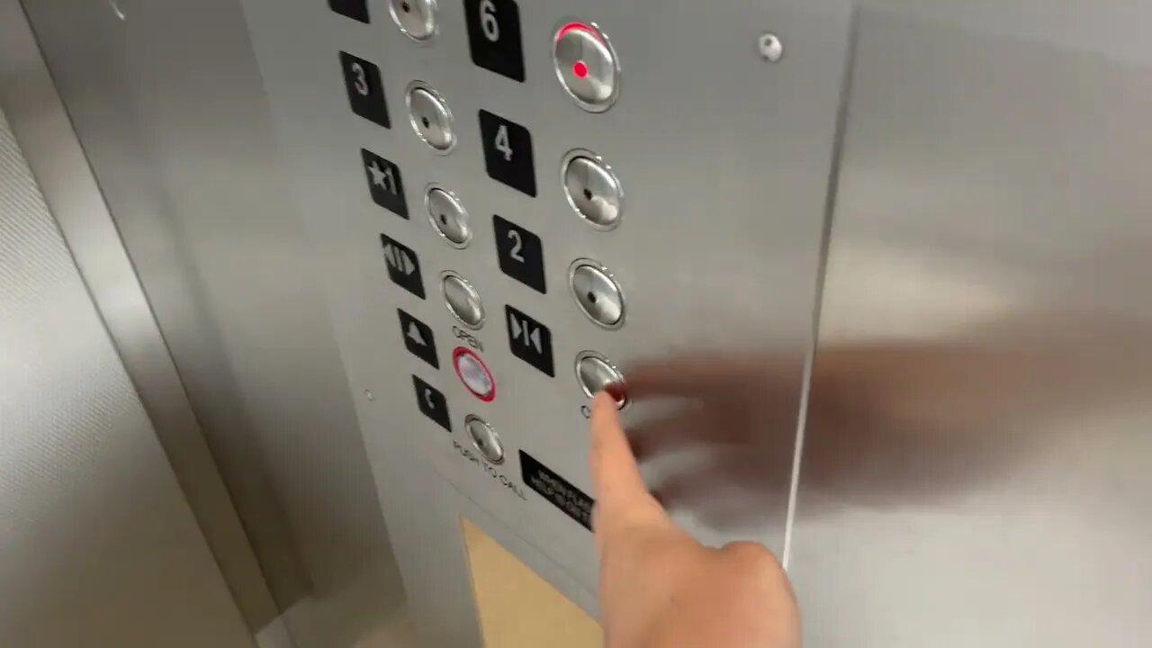 Modern Delaware elevator - Grand Hotel Parking Garage, Ocean City, MD