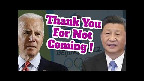 2022-01-17: Much Relieved: They Are Not Showing Up In Beijing!