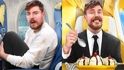 $1 vs $500,000 Plane Ticket!