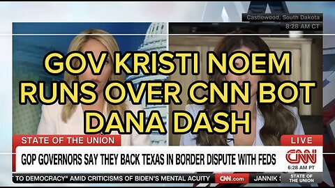 GOV KRISTI NOEM: BIDEN CAN CLOSE BORDER NOW