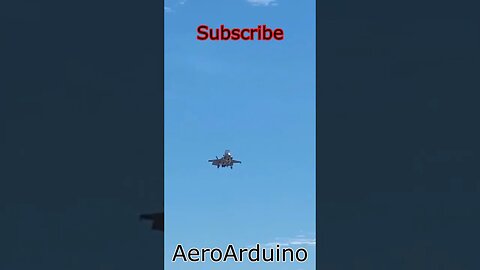 First Time Seeing #F35 Hovering Like A Giant Queen Bee #JetEngine #Aviation #AeroArduino