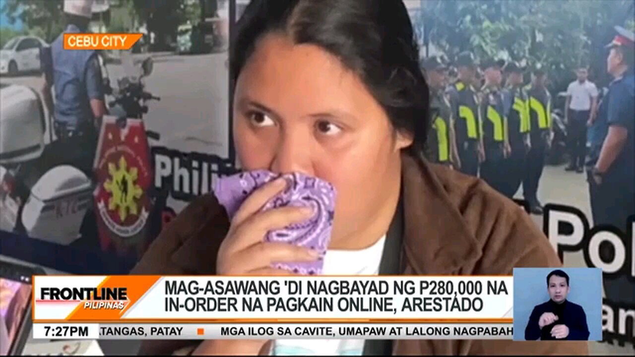 Frontline Pilipinas Mag-Asawang Delivery ng Pagkain Di Nagbabayad